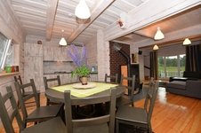 Rąstinis poilsio namas 80 m² (6+2)