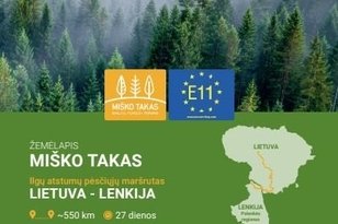Sukurti nauji „Miško tako“ žemėlapiai 