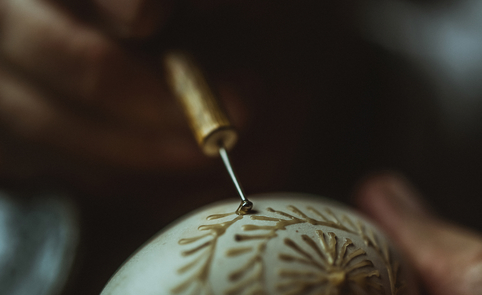 Margučių marginimo amatas