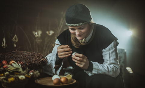 Margučių marginimo amatas