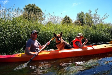 Plaukimas baidarėmis Danės upe
