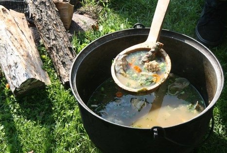 Tradicinė žuvienė Gaidelių sodyboje