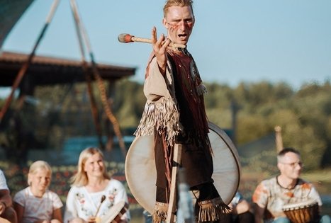 Indėniškas būgnų ratas