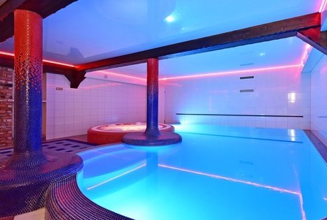 Pirtis, jakuzzi ir baseinas sodyboje netoli Kauno