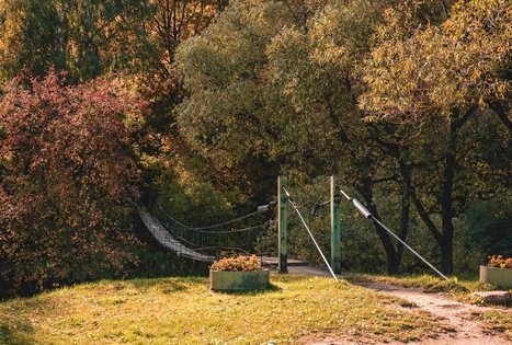 Kabantis tiltas per Dubysą