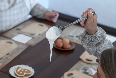 Senovinių meduolių kepimas