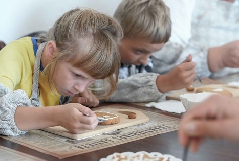 Senovinių meduolių kepimas