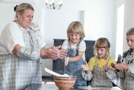 Senovinių meduolių kepimas