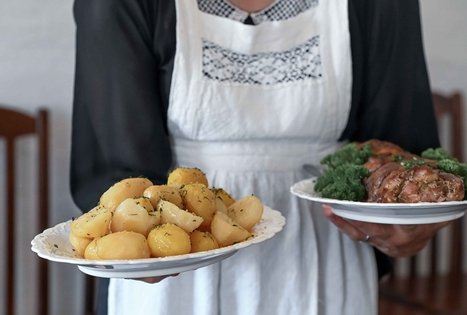 Senovinių meduolių kepimas