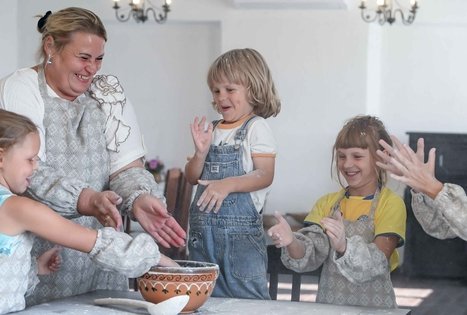 Senovinių meduolių kepimas