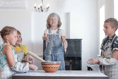 Senovinių meduolių kepimas