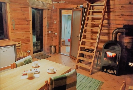 Pirtelė miško apsupty