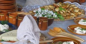 Tradiciniai patiekalai sodyboje „Pas tėvukus“