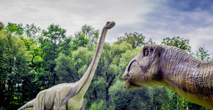 Dinozaurų parkas Dino.lt Radailiai ir Apverstas namas 