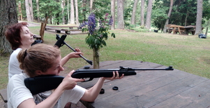 Šaudymas iš pneumatinio šautuvo