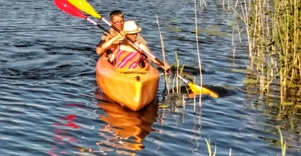 Baidarė (2 suaugę+1 vaikas)