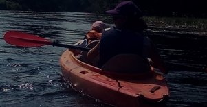 Naktinis plaukimas baidarėmis Dzūkijoje iki 18 žmonių grupėms