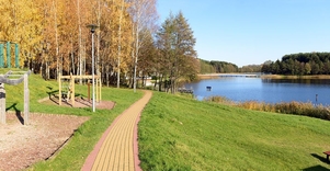 Pėsčiųjų rekreacinis takas aplink Pastovio ežerą