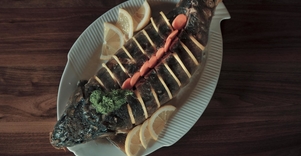 Įdaryta žuvis „Bernelių užeigoje“